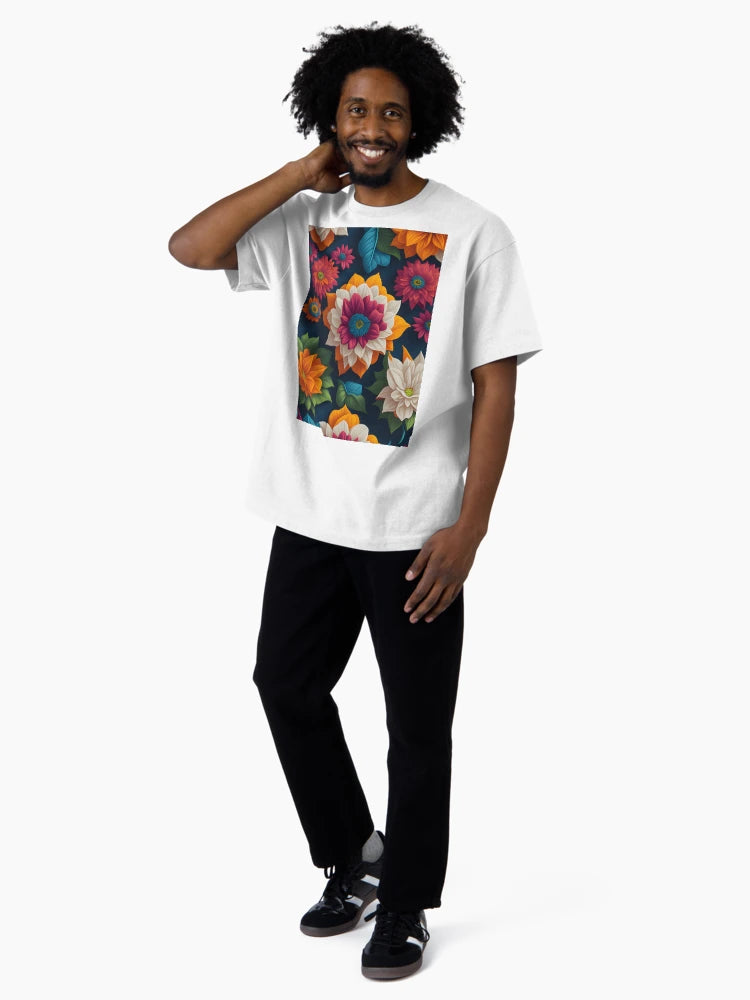 3D flowers Pattern