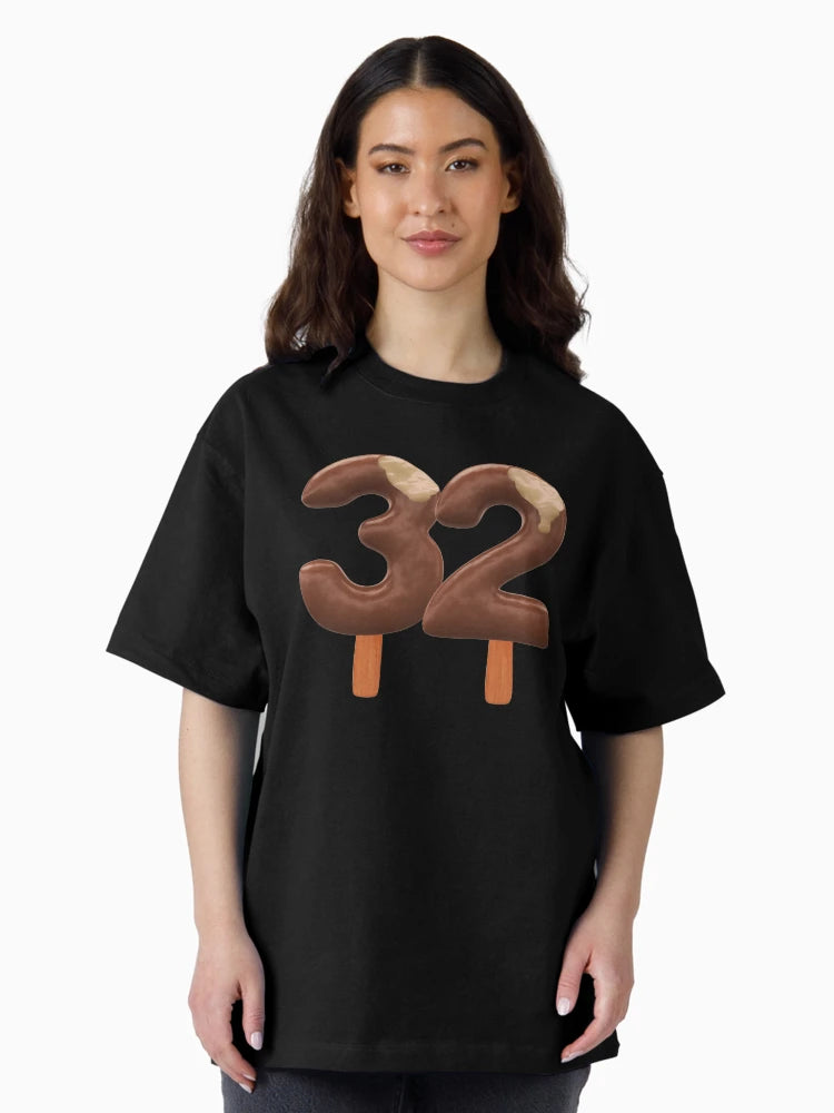 32 Ice Cream Thirty Two Number 3d Chocolate