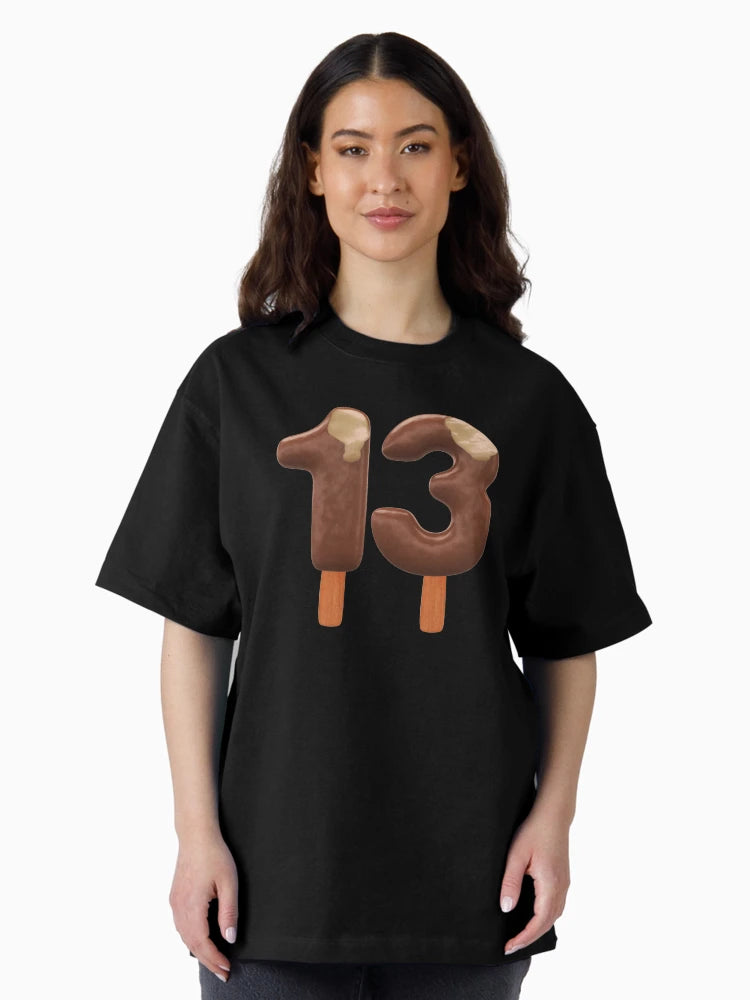 13 Ice Cream Thirteen Number 3d Chocolate