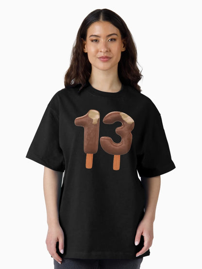 13 Ice Cream Thirteen Number 3d Chocolate