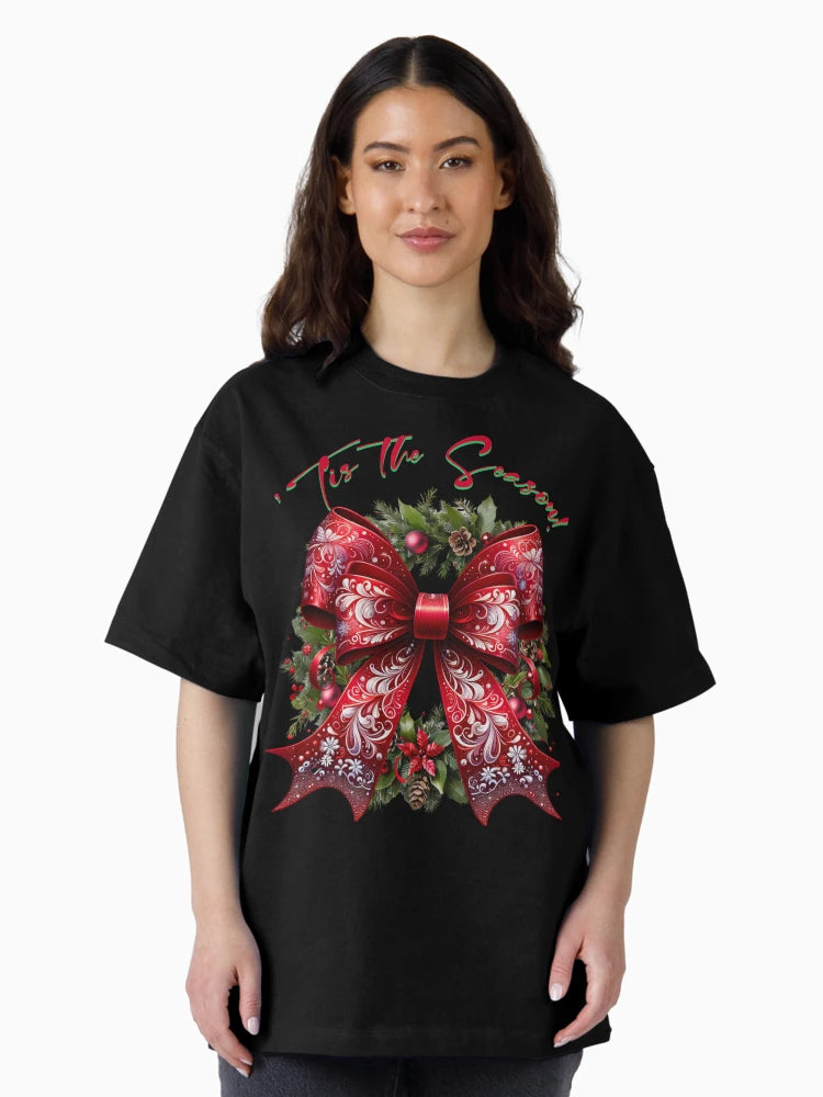 'Tis The Season! Red Bow Wreath