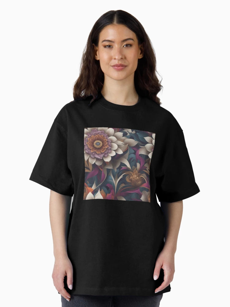 3d flowers pattern