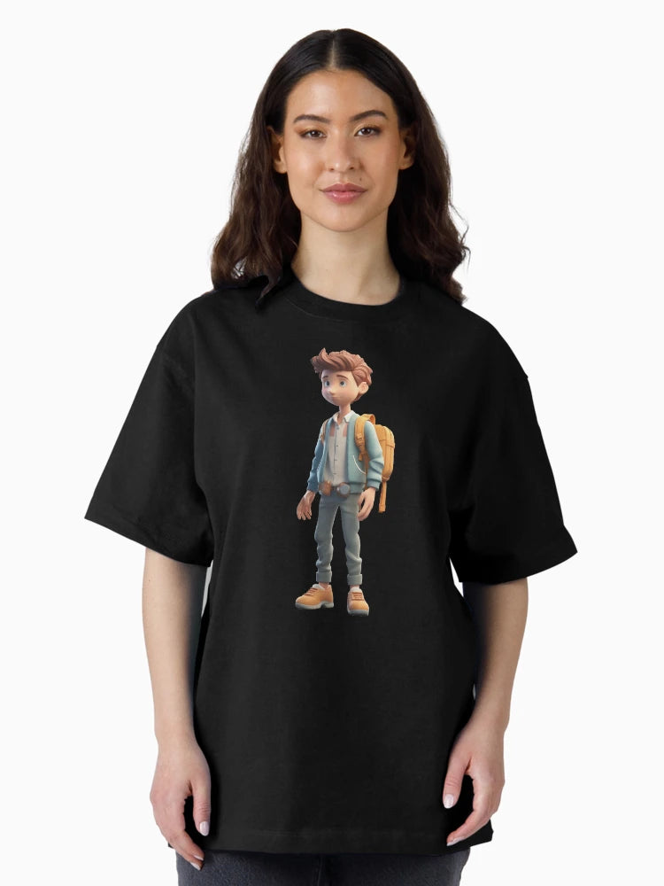 3D character in Notion style, with a vibrant personality