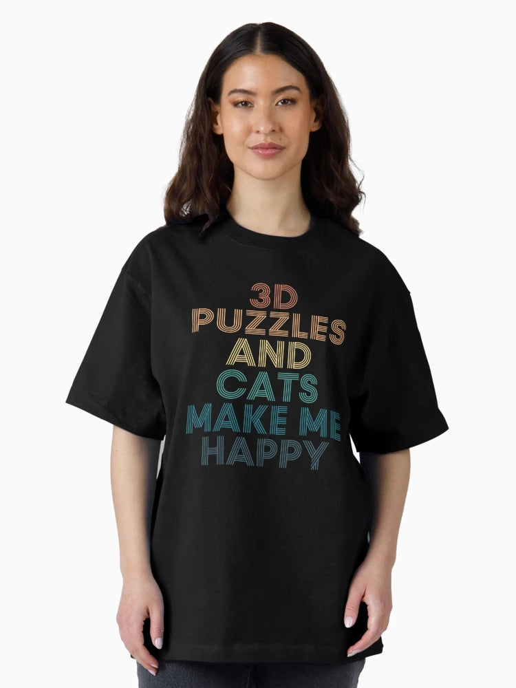 3d Puzzles And Cats Make Me Happy