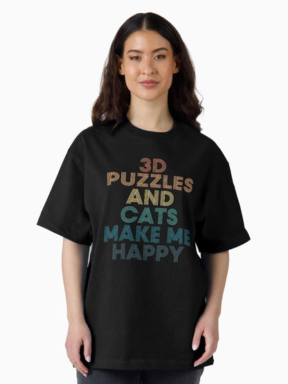 3d Puzzles And Cats Make Me Happy