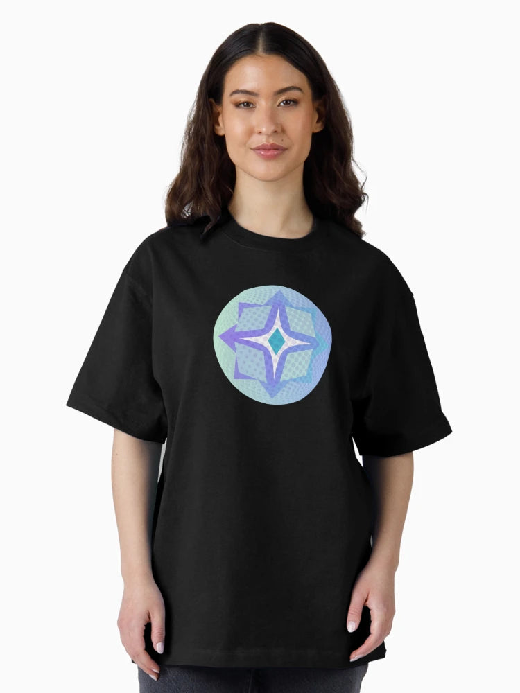 3D Polka Blue