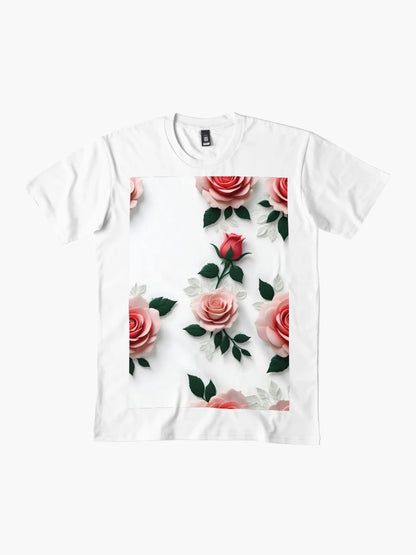 3D Red rose