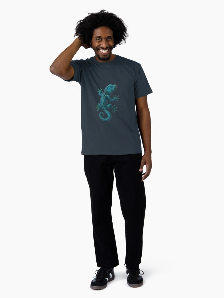 3D Neon Geko
