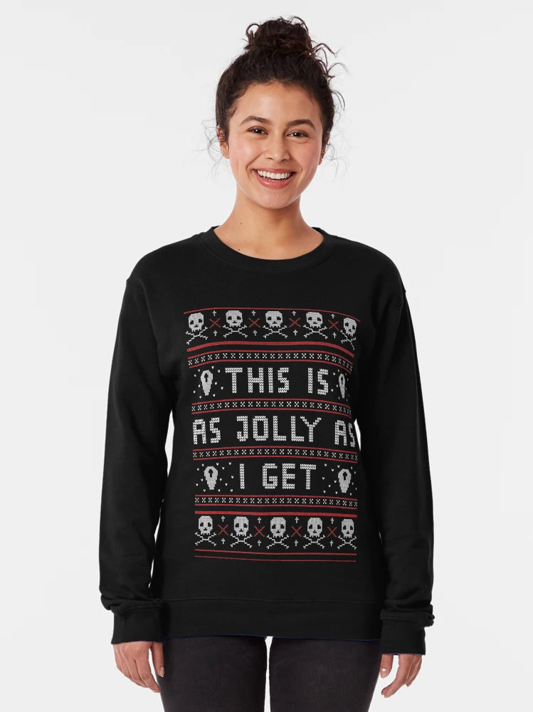 Emo Gothic Ugly Christmas Sweater