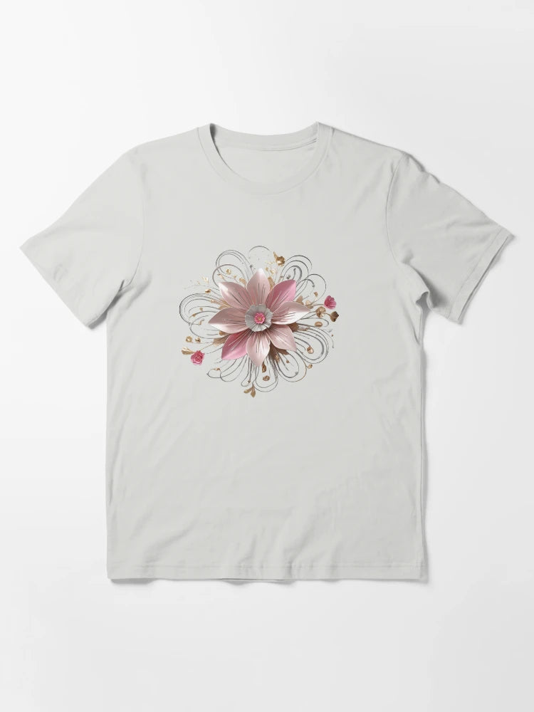 3D Pink Flower