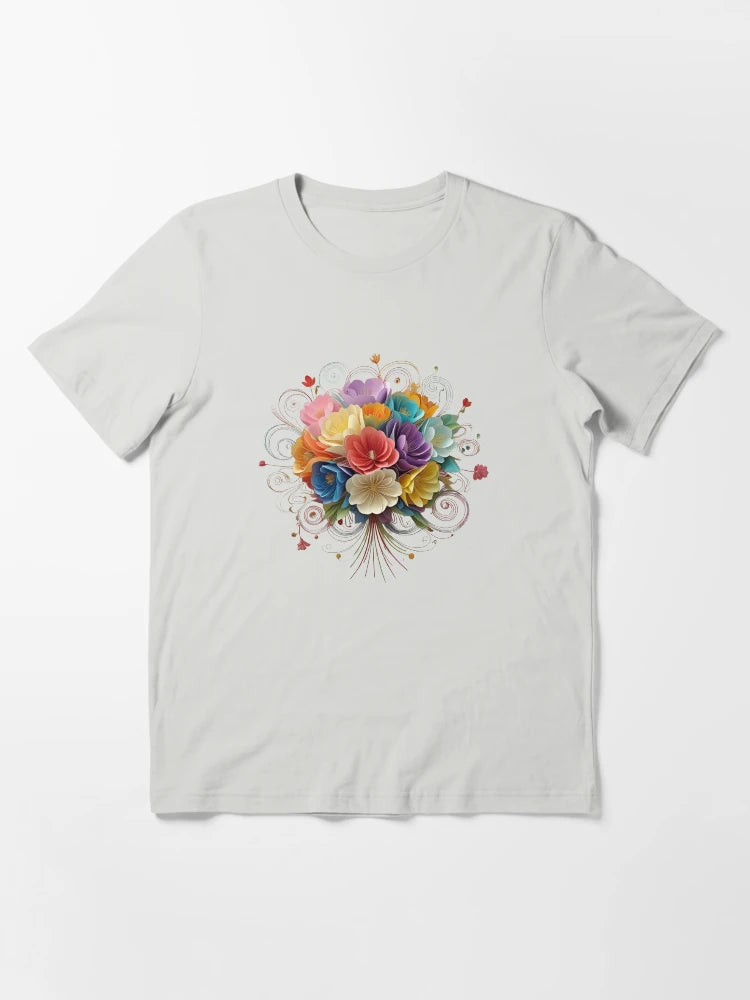 3D rainbow bouquet