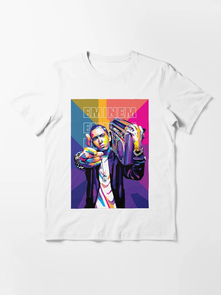Eminem in WPAP Style Colorful